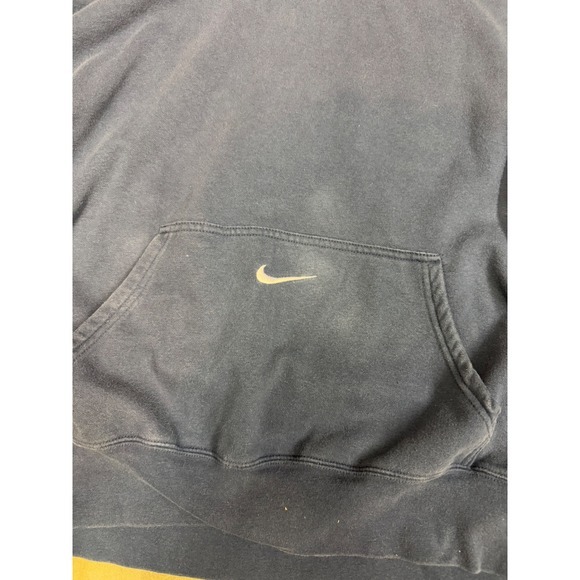 Nike Navy Blue Essential Swoosh Logo Hoodie‎ Men's XXLarge - Picture 2 of 5